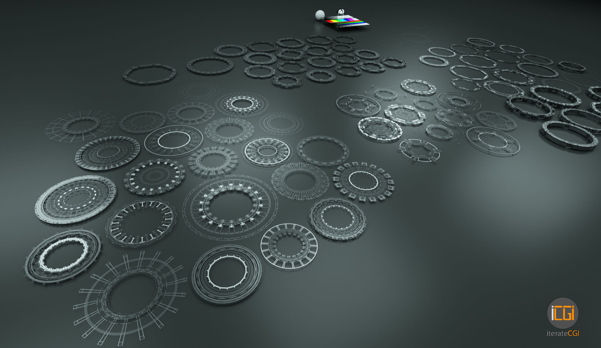 Tech Circles TC4 3D model_2