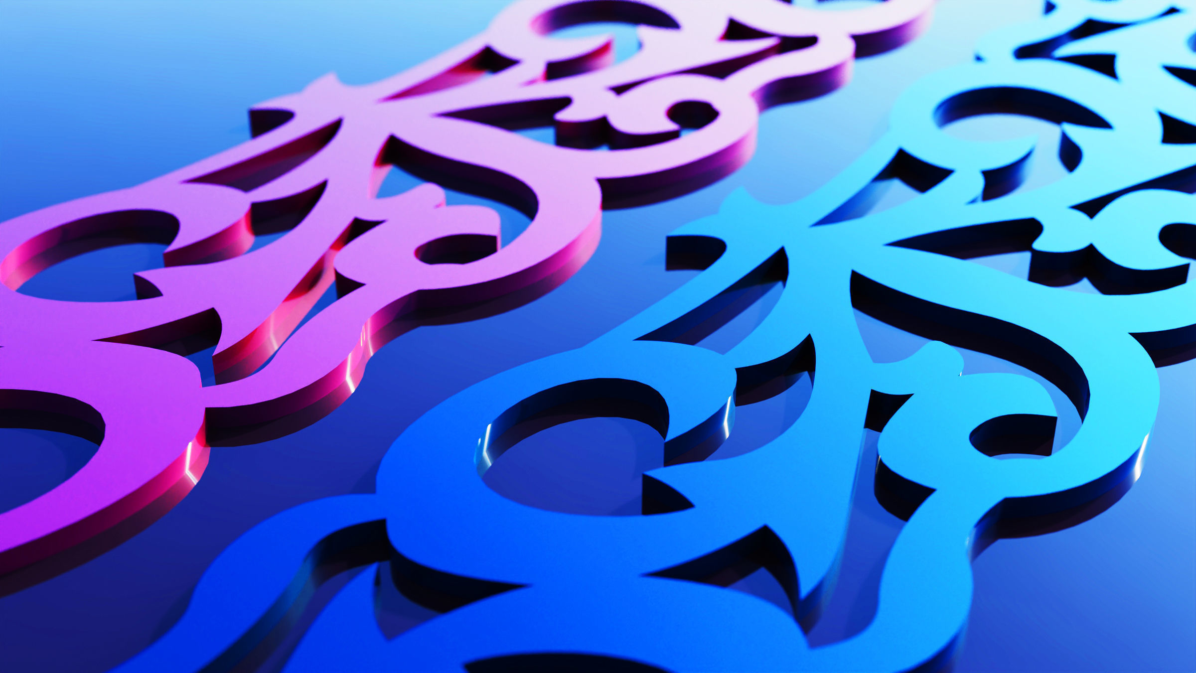 35 3D Decorative wall panels - screen SET 056 3D model_1