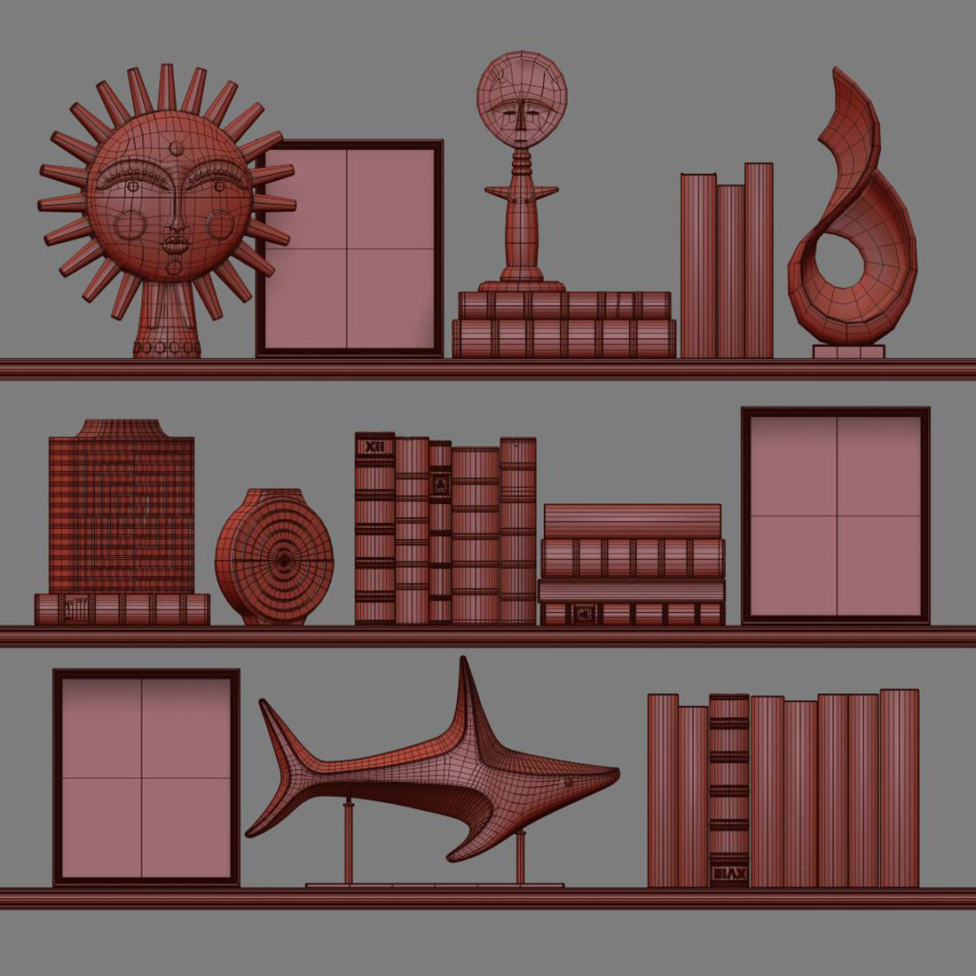Decor Set 91 3D model_4
