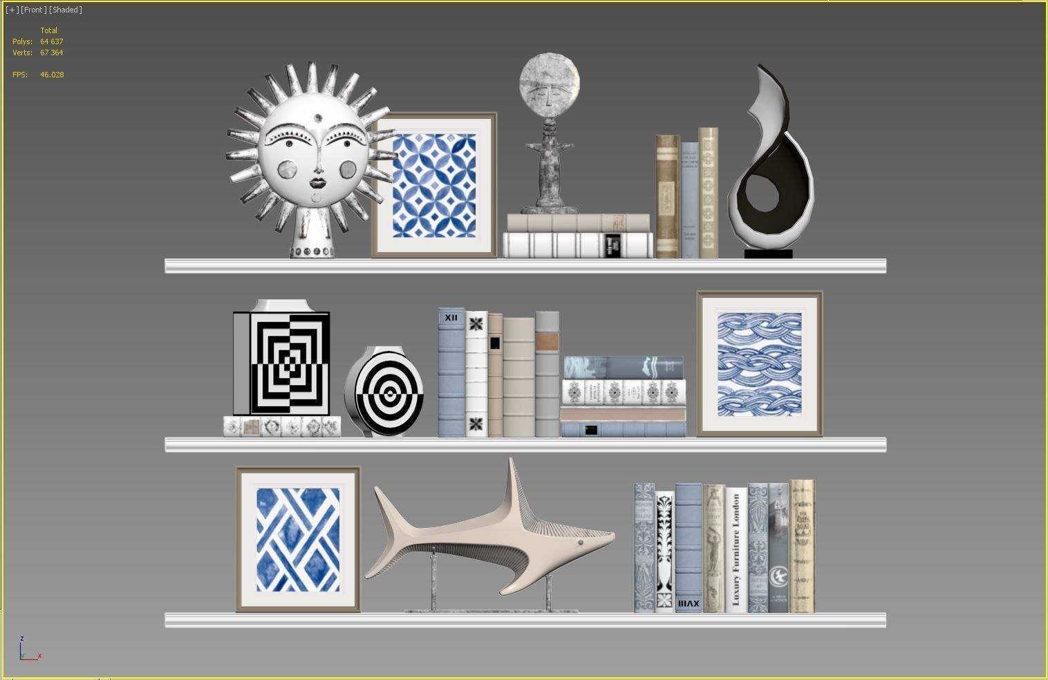 Decor Set 91 3D model_5