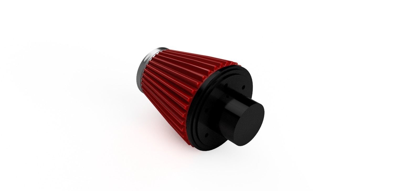 1to10 RC Air Filter KN - 3D print model 3D print model_2