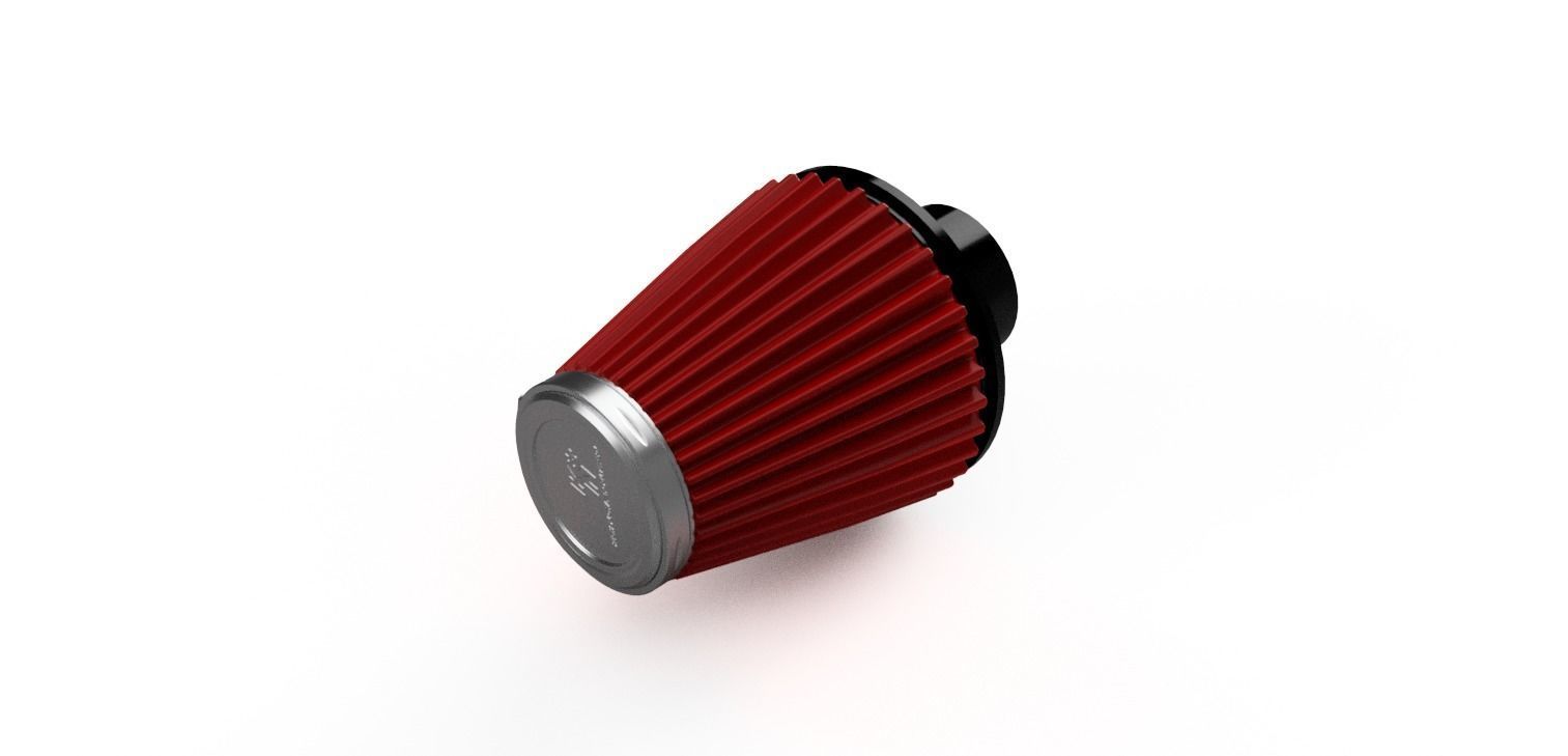 1to10 RC Air Filter KN - 3D print model 3D print model_1