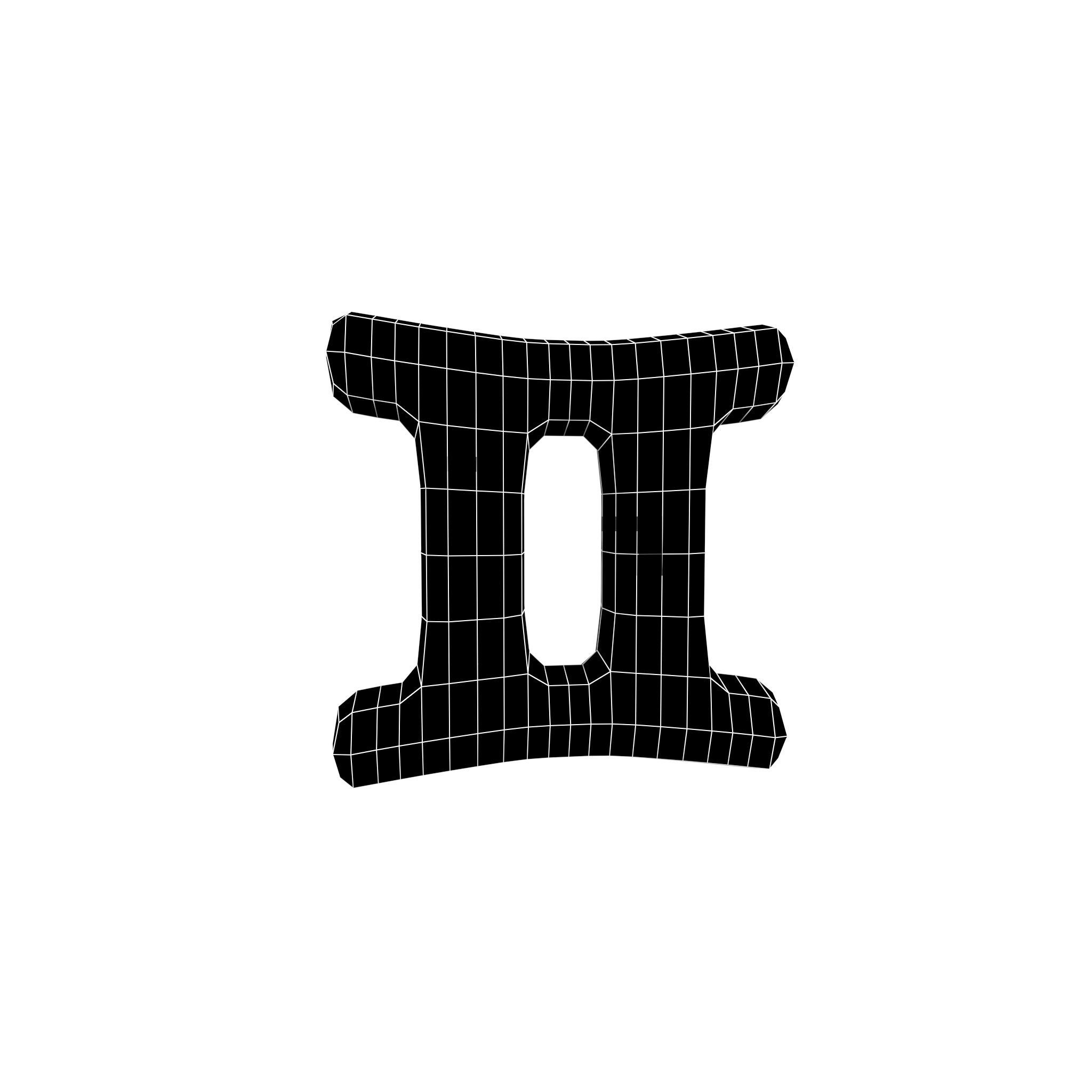 Gemini v2 007 Low-poly 3D model_5