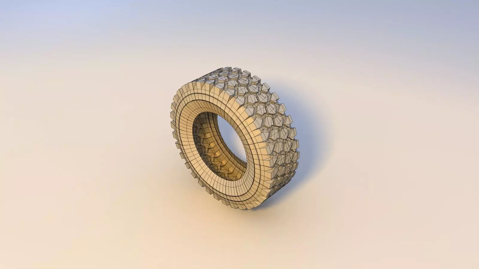 tires tire Low-poly 3D model