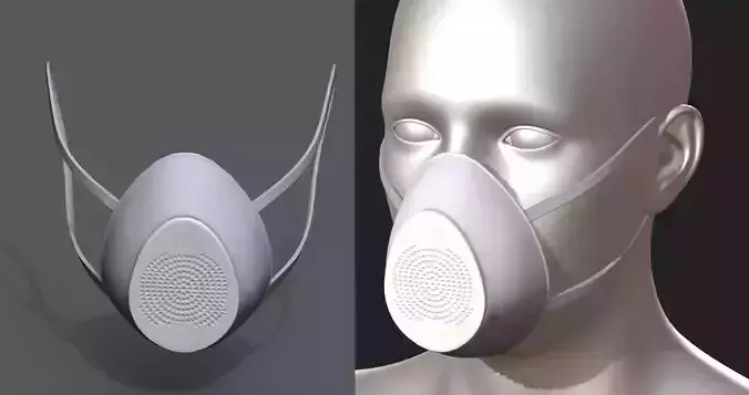 Gas mask respirator military combat protection 