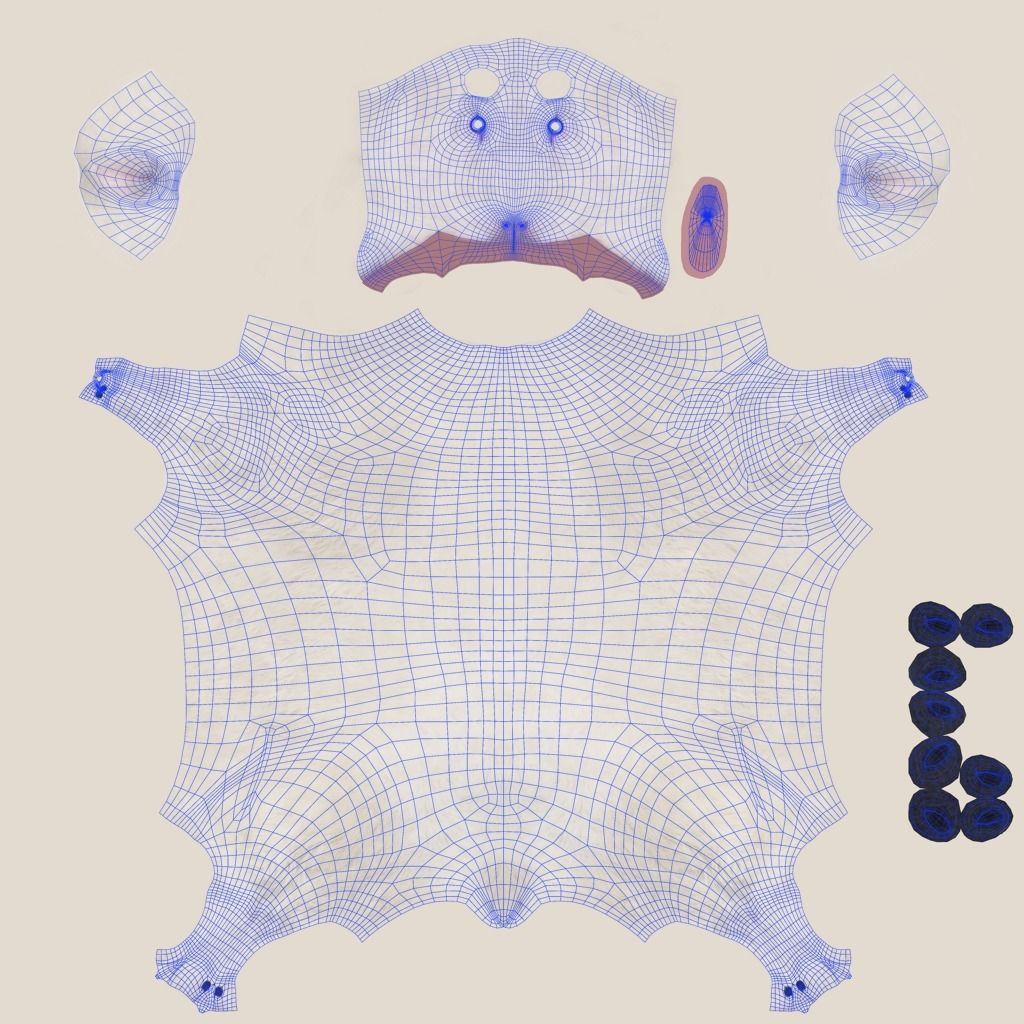 Sheep Animated 3D model_19