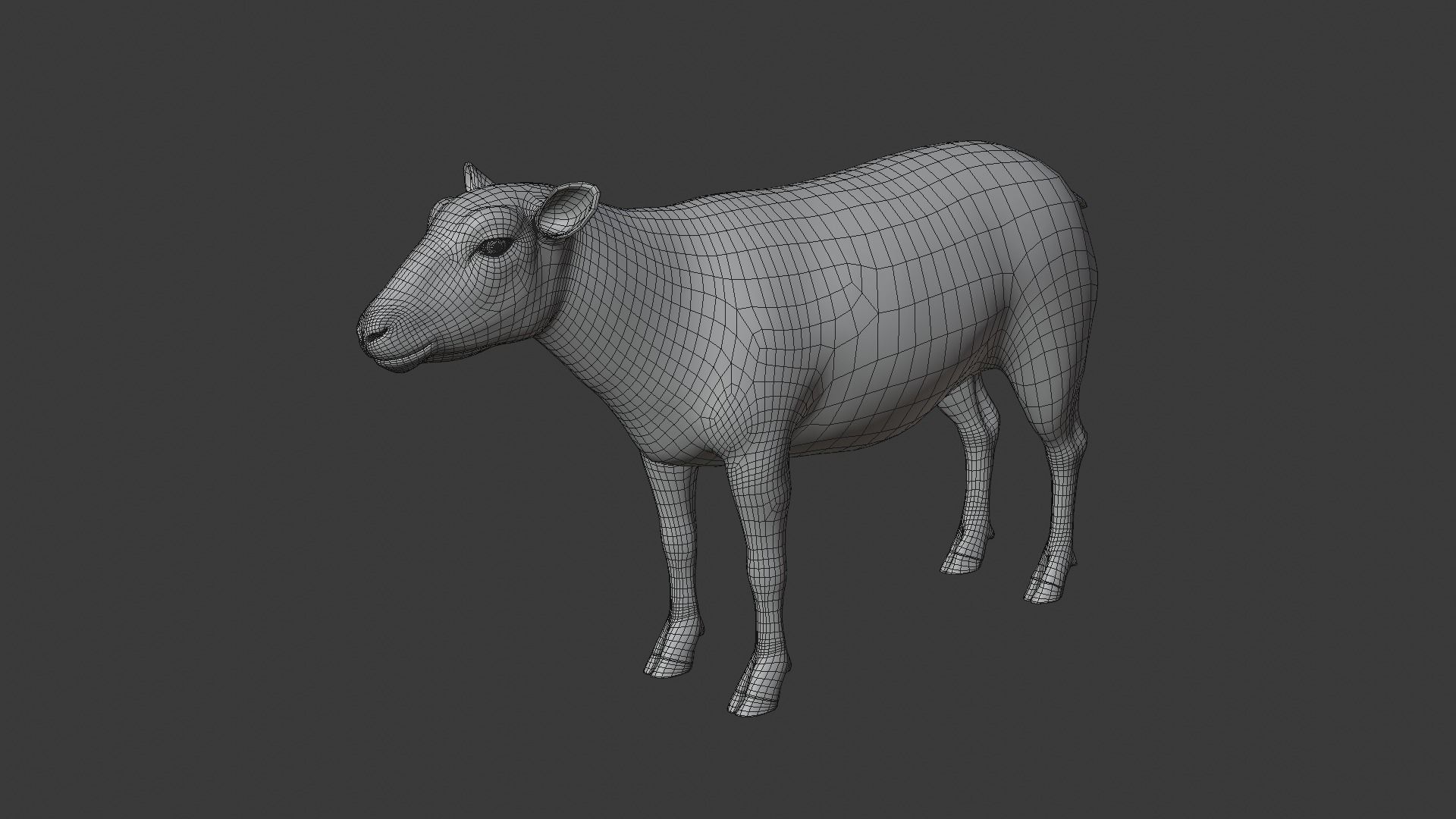 Sheep Animated 3D model_10