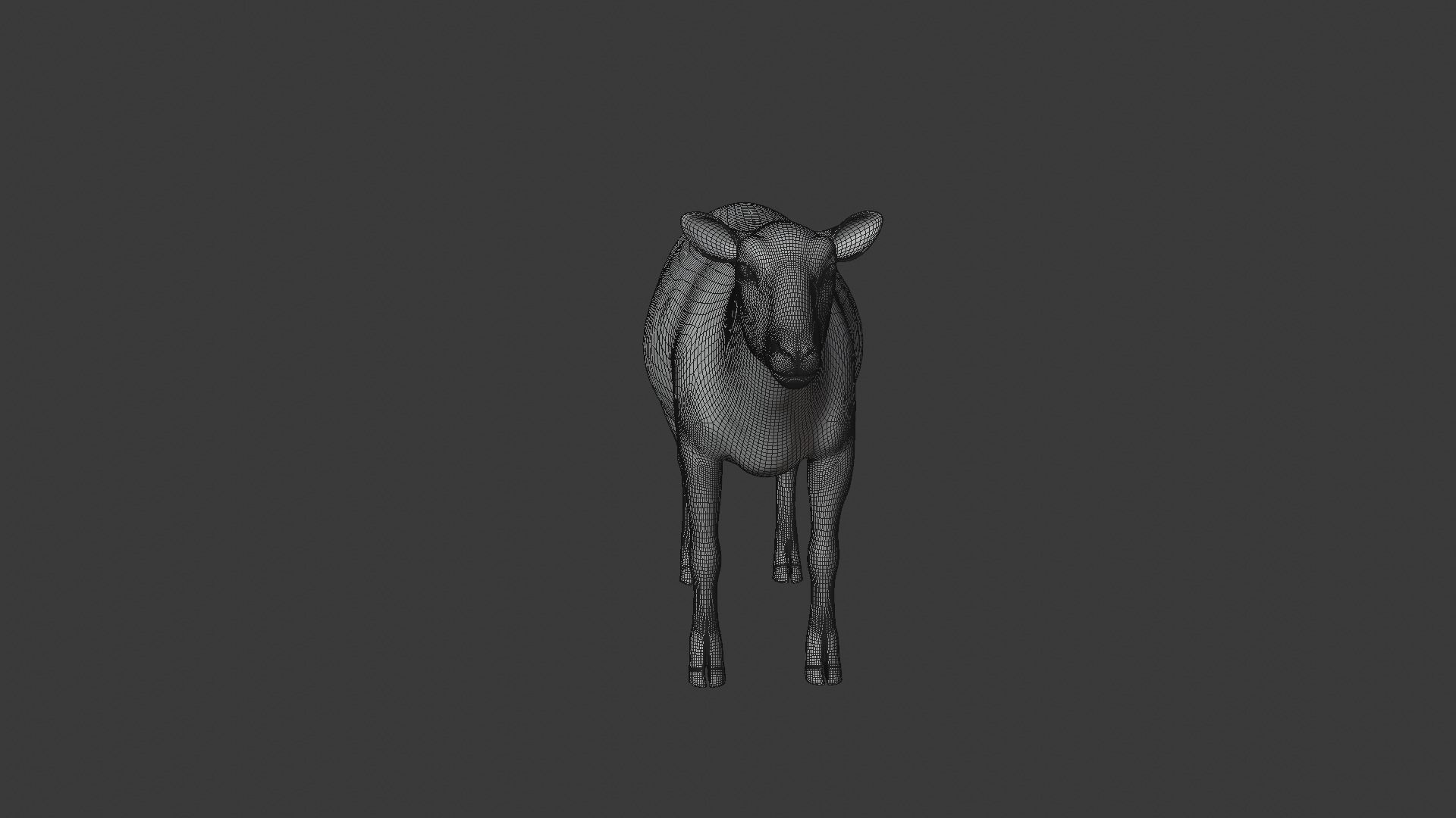 Sheep Animated 3D model_17