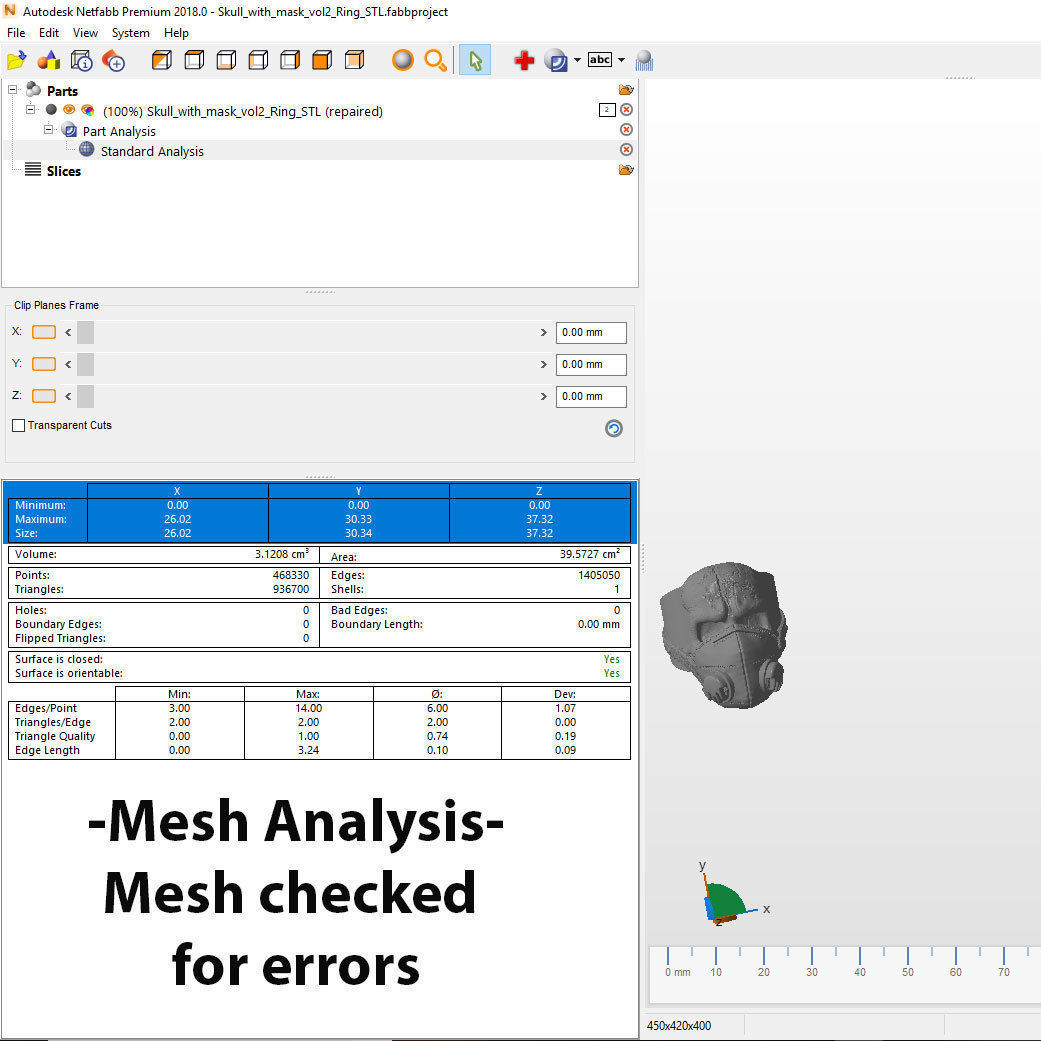 Skull ring jewelry with mask vol2 3D print model_12