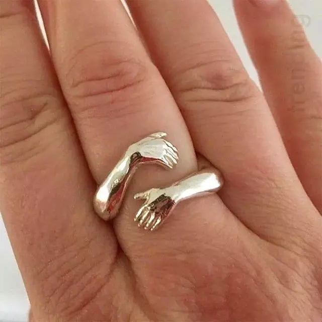 Hand ring 3D print model_0