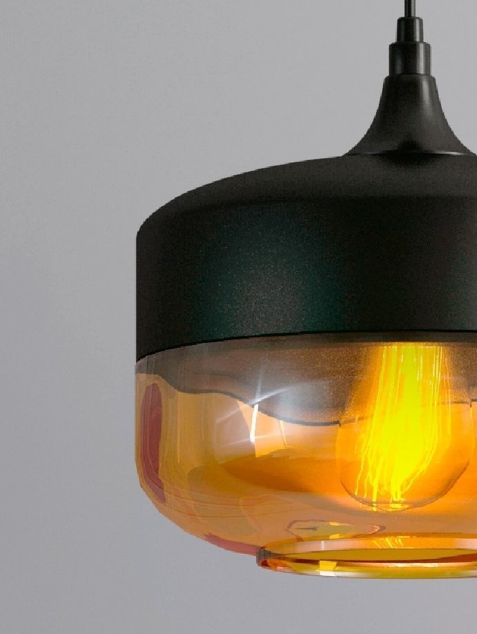 Hanging lamp LOFT HOUSE P-170 3D model_3