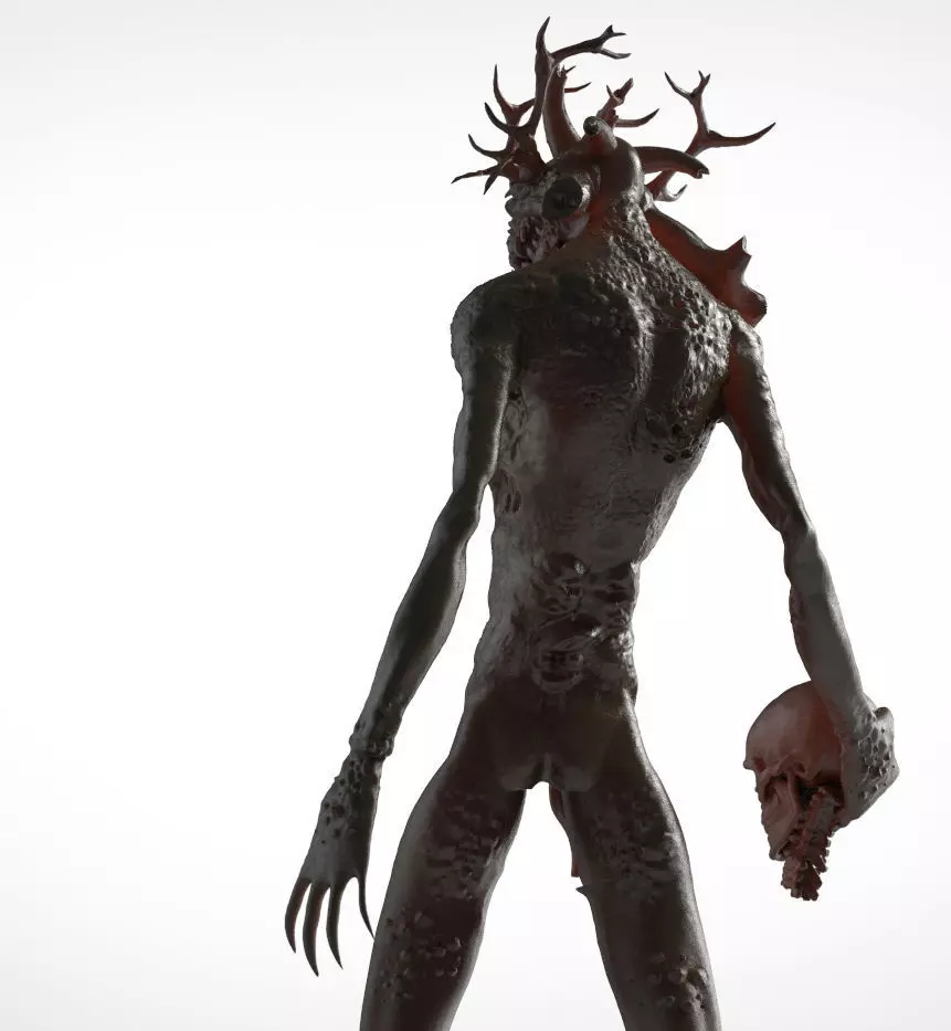 Swampstalk Abomination Creature Miniature 3D print model