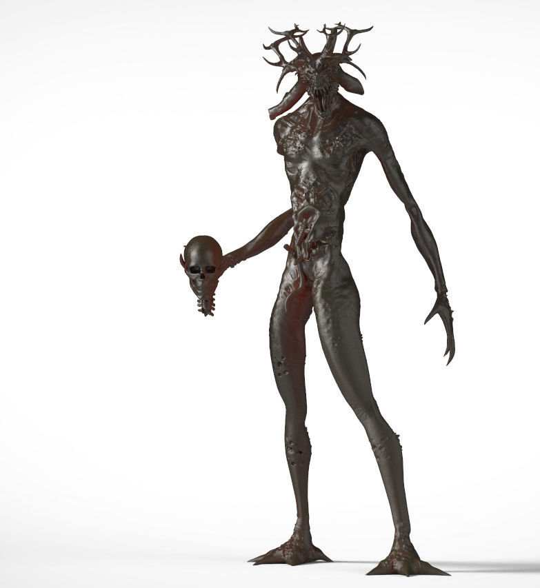 Swampstalk Abomination Creature Miniature 3D model 3D printable | CGTrader