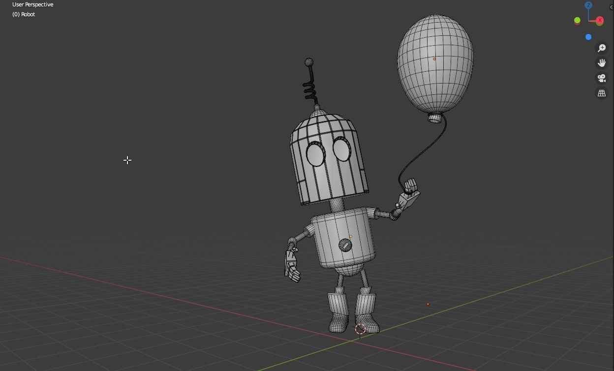 Black Lives Matter Tin Robot Tribute Free low-poly 3D model_4