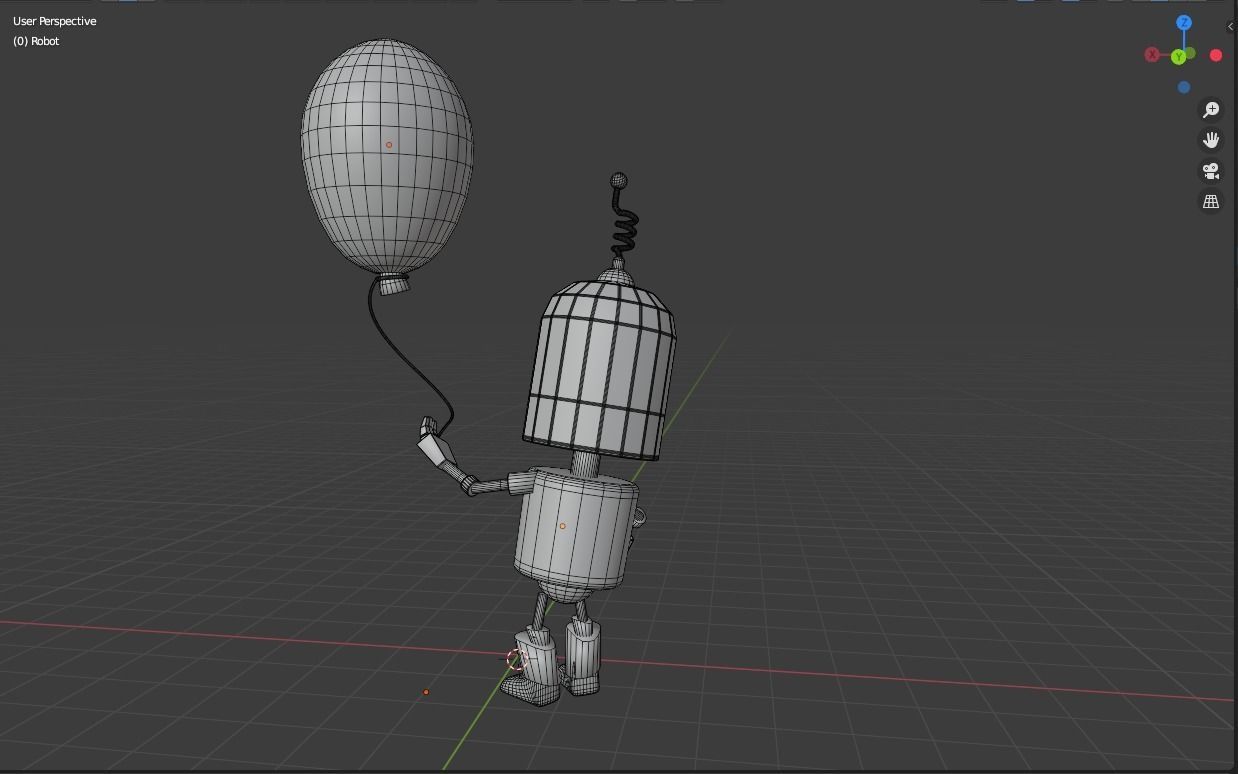 Black Lives Matter Tin Robot Tribute Free low-poly 3D model_6