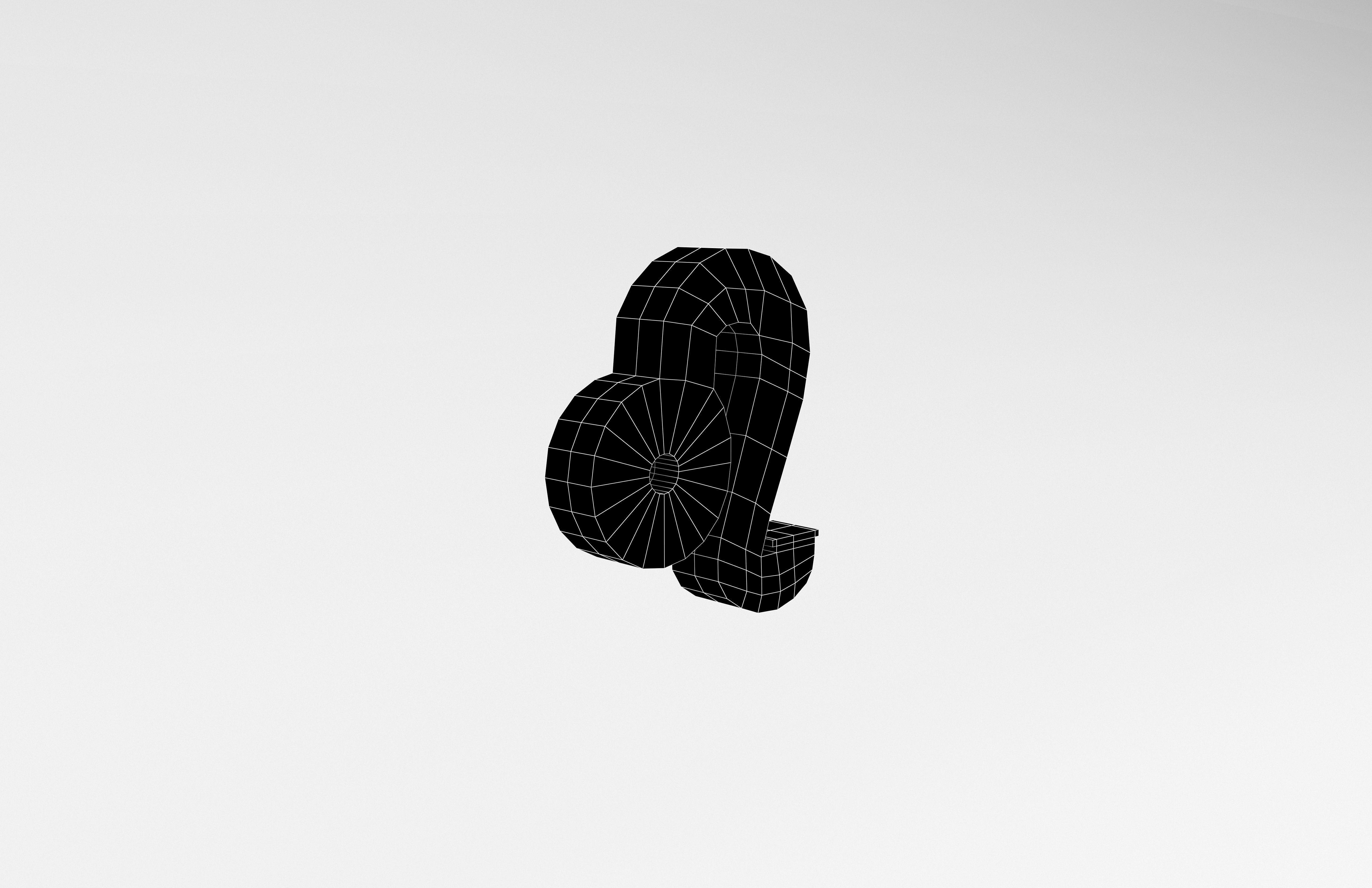 Leo v1 002 Low-poly 3D model_8