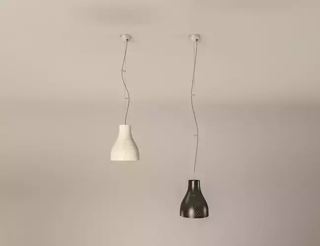 Minimal Metal Ceiling Lamp