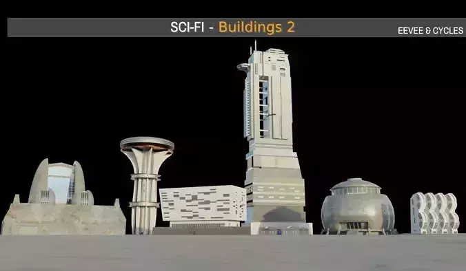 Sci-Fi Buildings 2