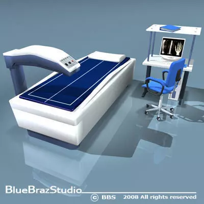 DEXA scanning 3D model