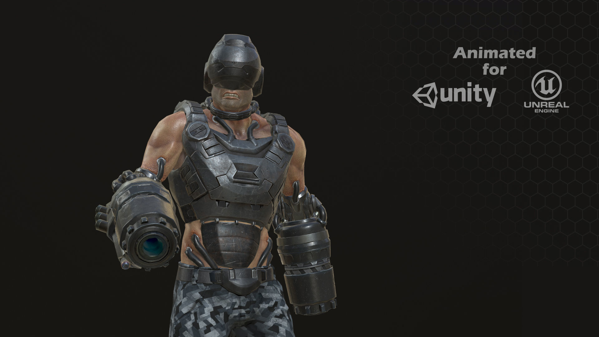 Sci Fi Soldier kamikaze