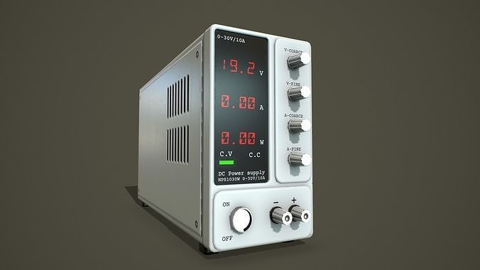 Laboratory transformer PBR Low-poly 3D model