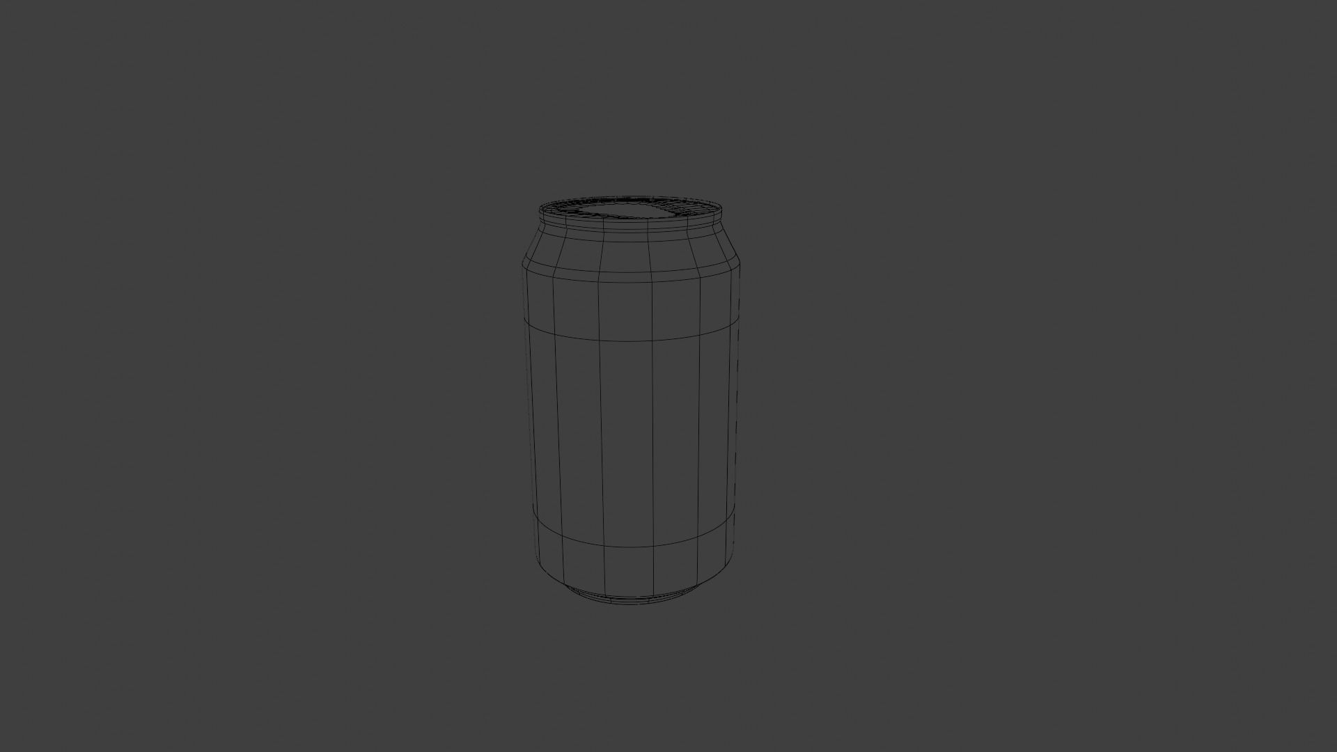  COCA-COLA CAN Free low-poly 3D model_5