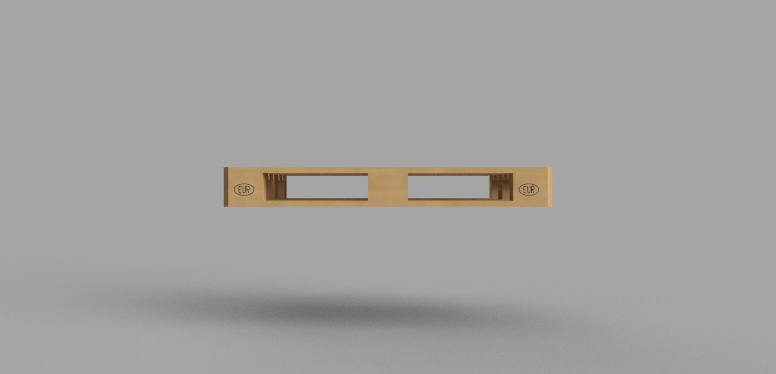 1to10 RC Euro Palette 3D print model_2