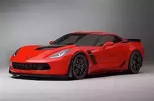 CORVETTE 3D MODEL chevrolet sports car Low-poly 3D model