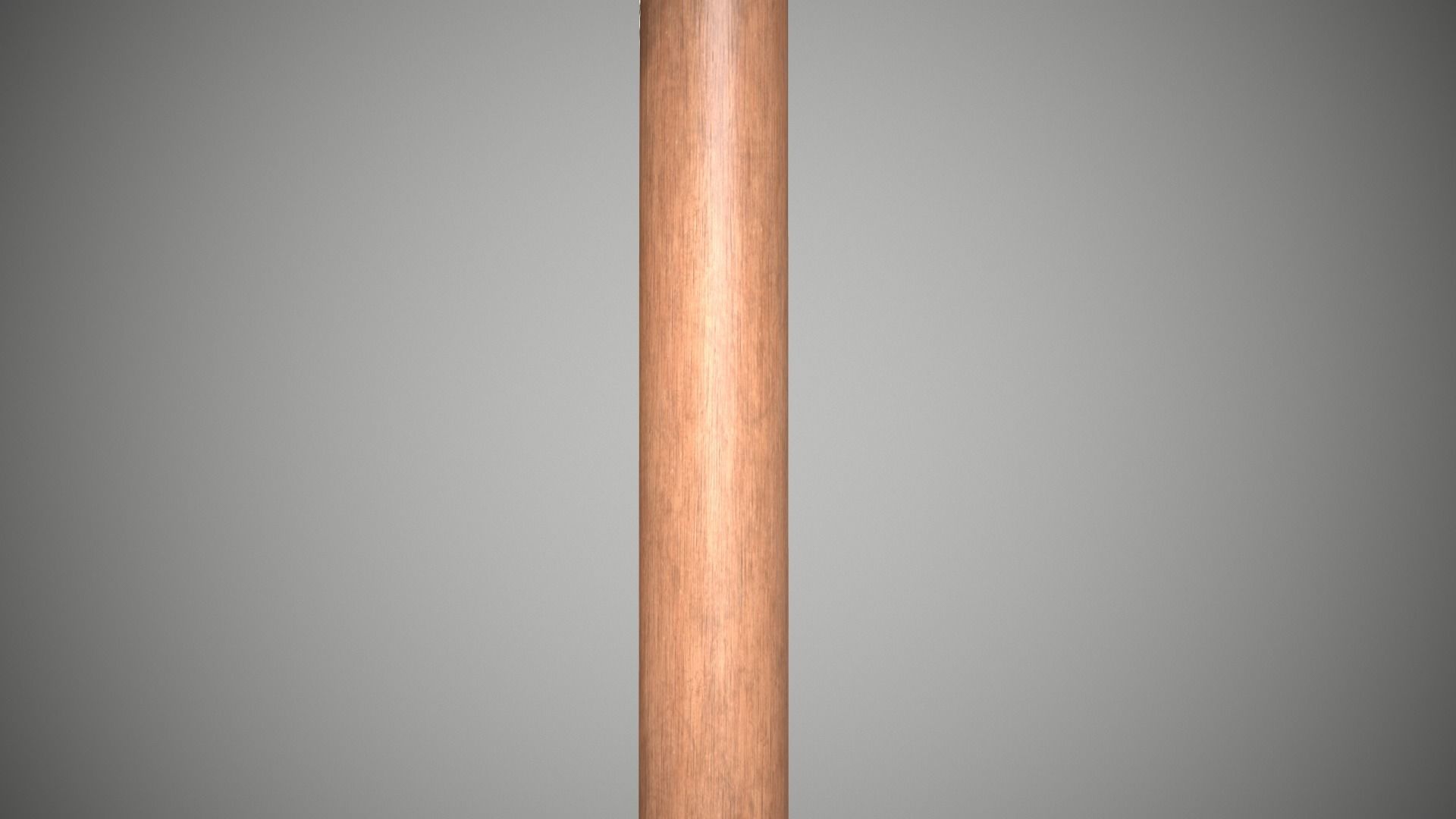 Honey Dipper Stick Low-poly 3D model_6