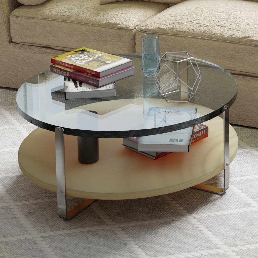 Minimal Lounge 3D model_6