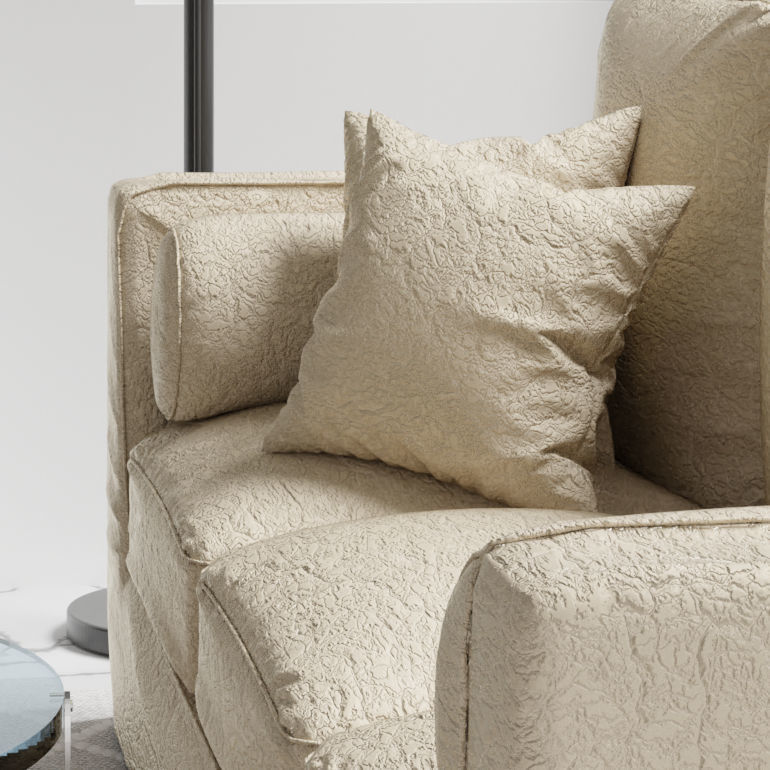 Minimal Lounge 3D model_5