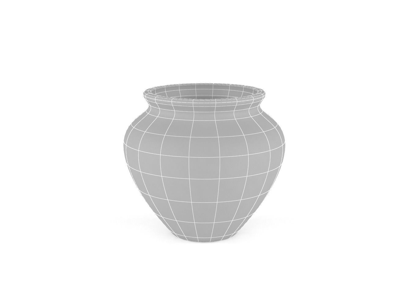 Clay Jug 3D model_12