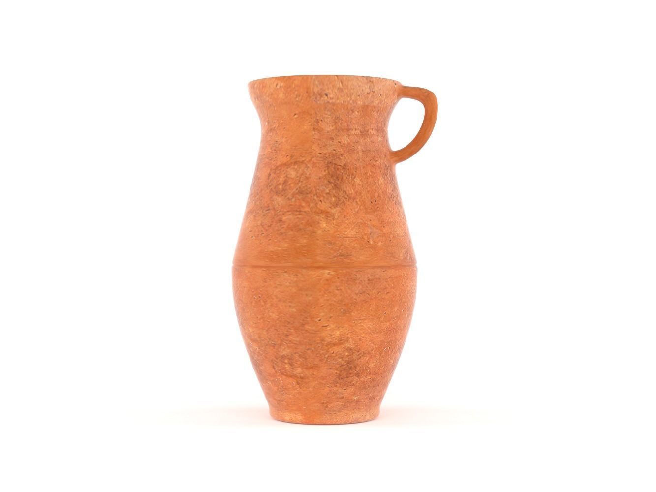 Clay Jug 3D model_1