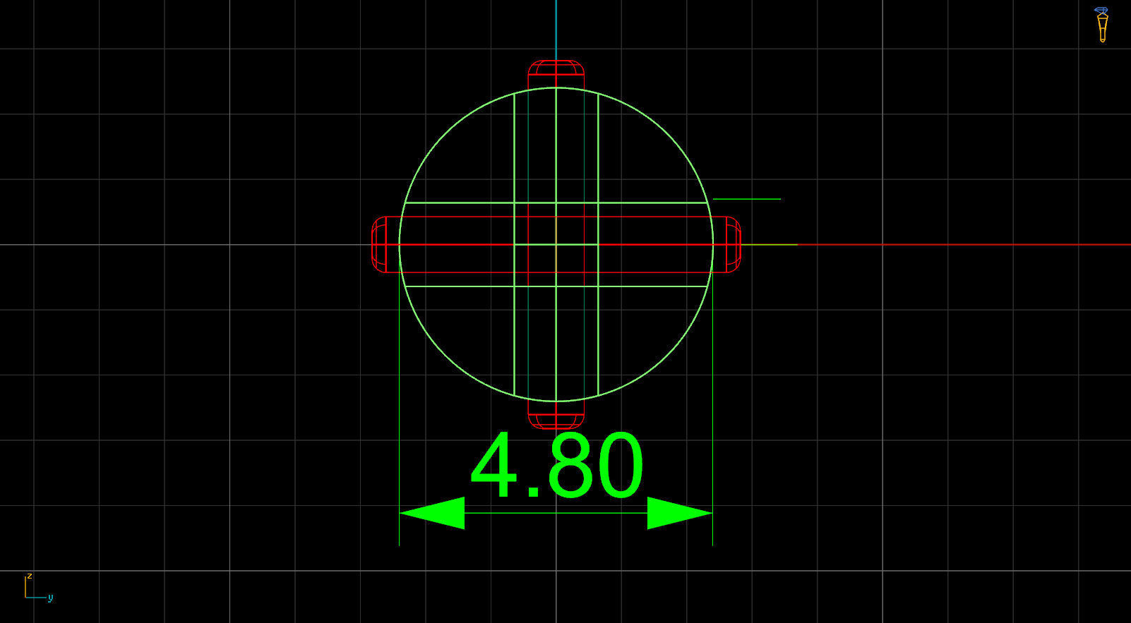 cylinder bracelet 3D print model_9