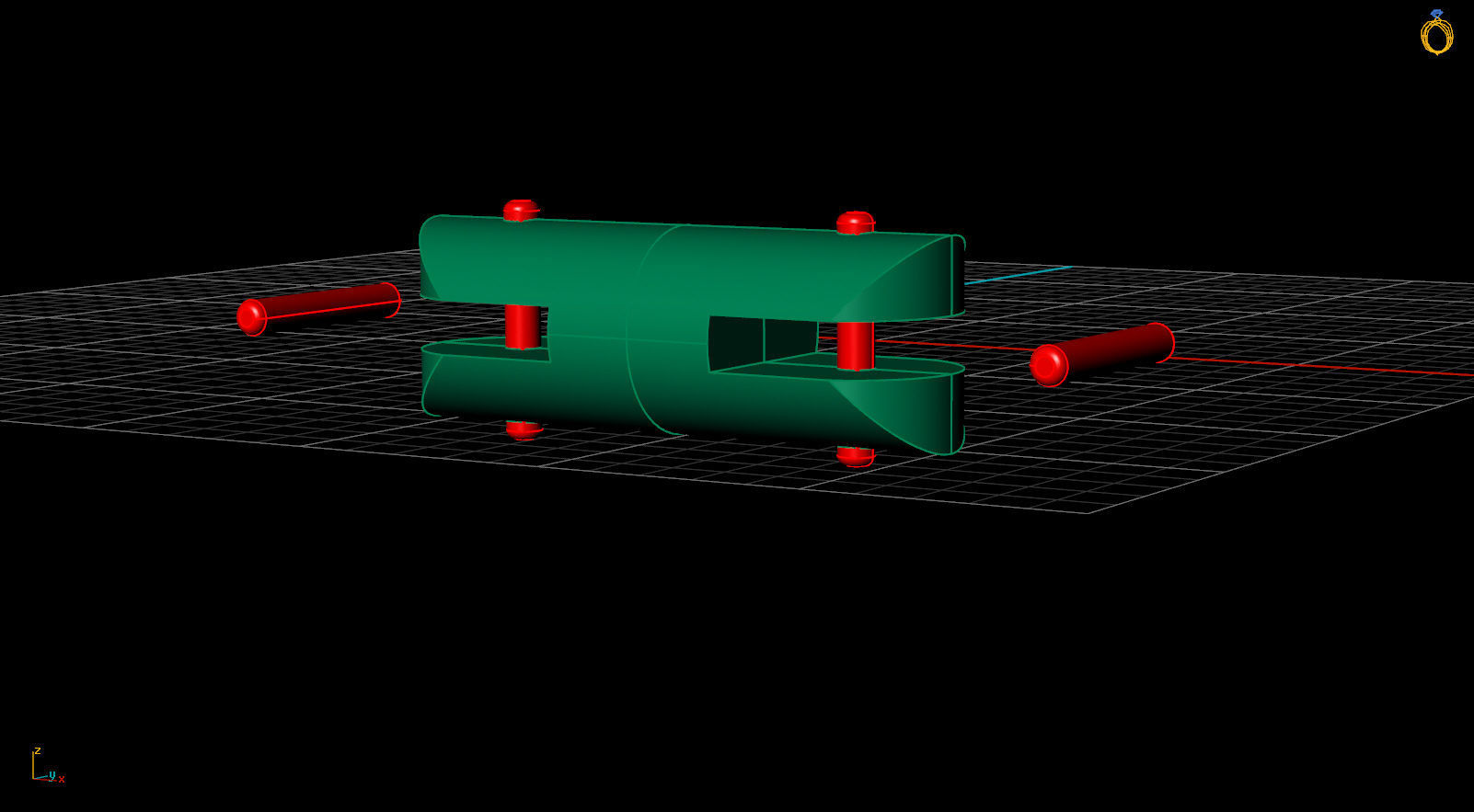 cylinder bracelet 3D print model_3
