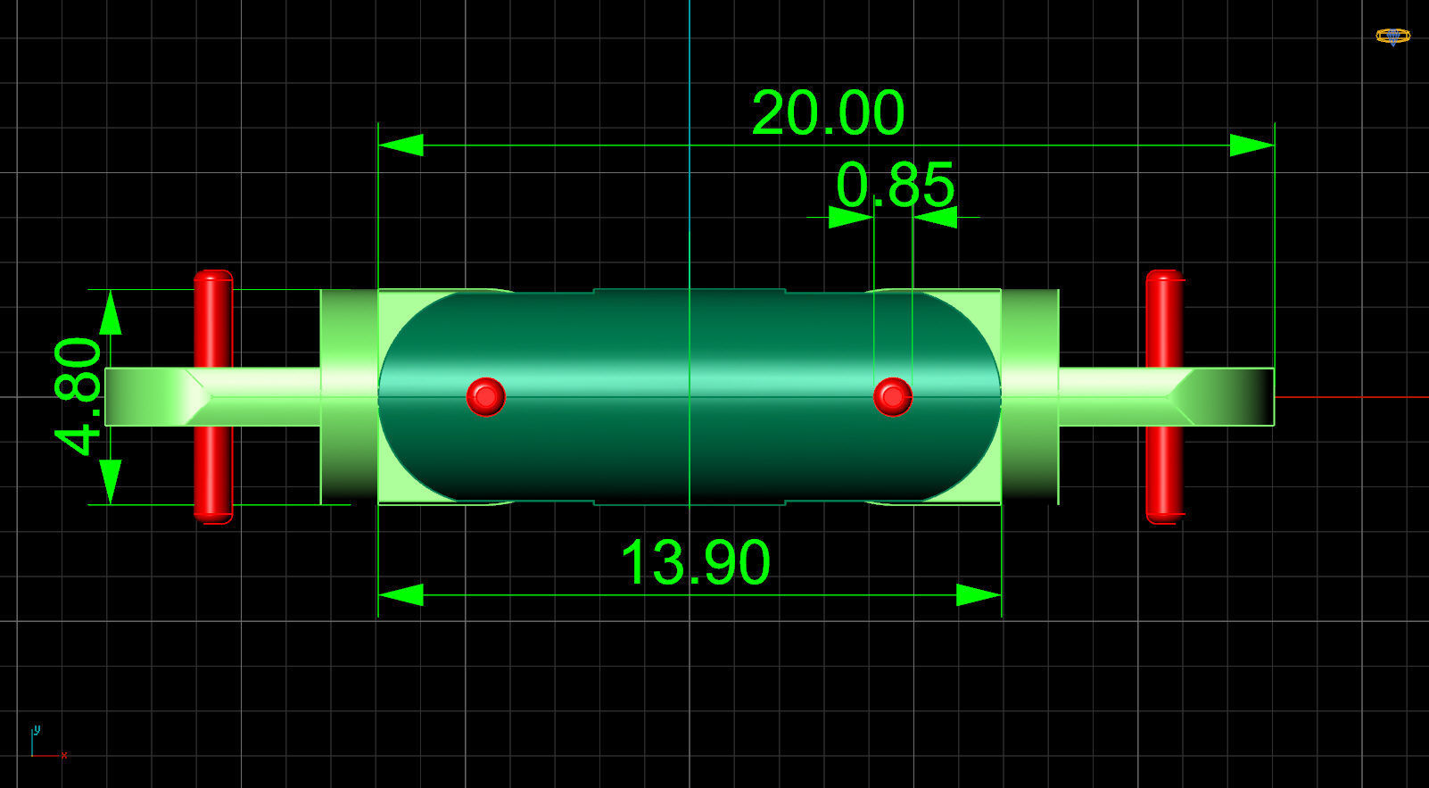 cylinder bracelet 3D print model_7
