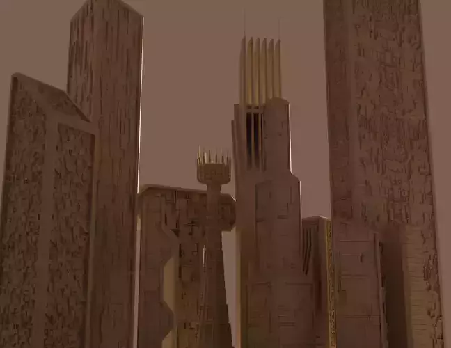 Sci-Fi Skyscraper Kit