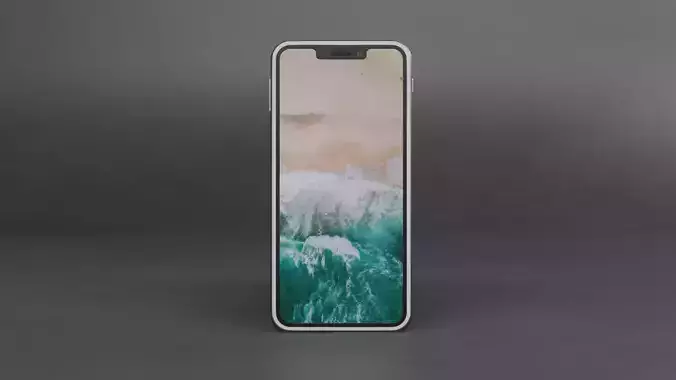 Generic Mobile Smart Phone Device 3D model