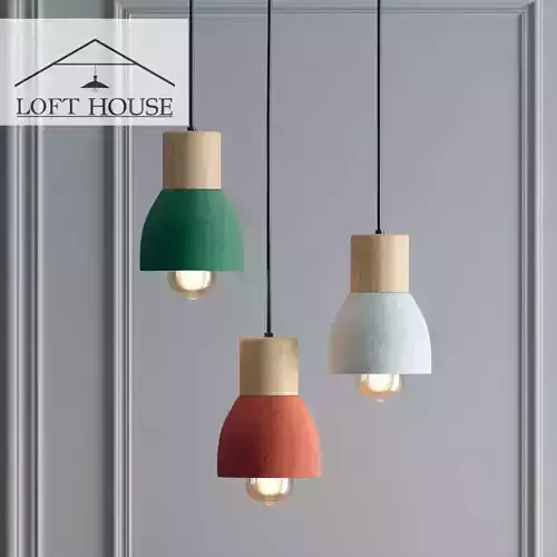 Hanging lamp LOFT HOUSE P-178