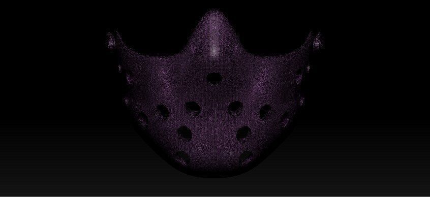 Jason Half Mask 3D print model_30