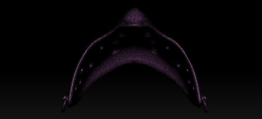 Jason Half Mask 3D print model_37