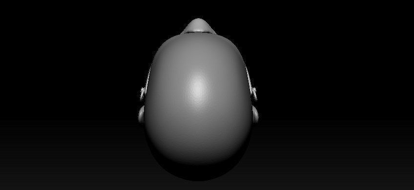 Jason Half Mask 3D print model_21