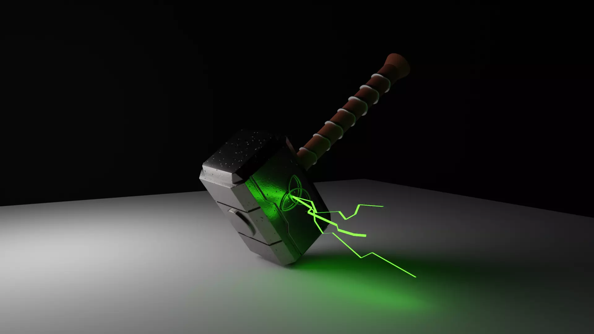 Thors Mjolnir Free 3D model