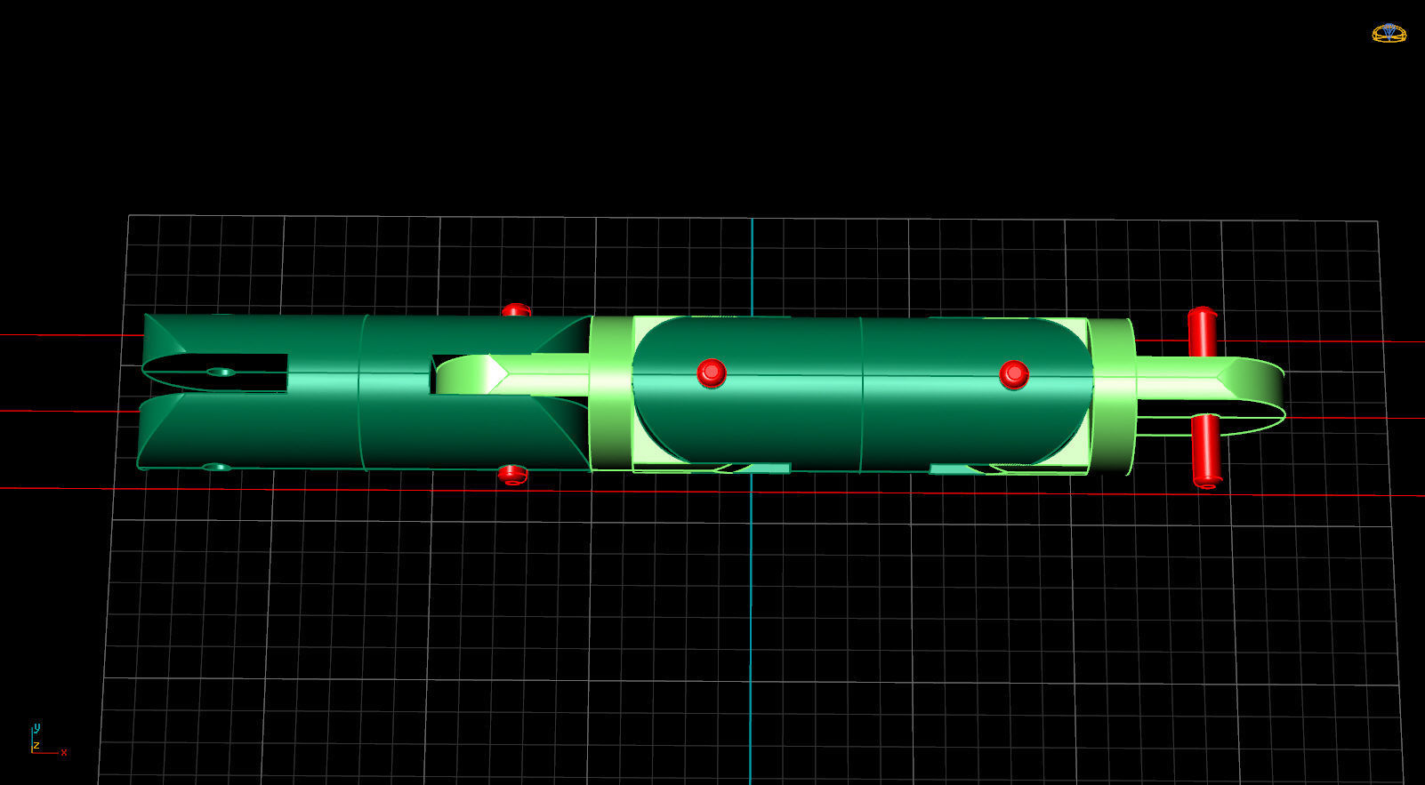 cylinder bracelet -curved 3D print model_10