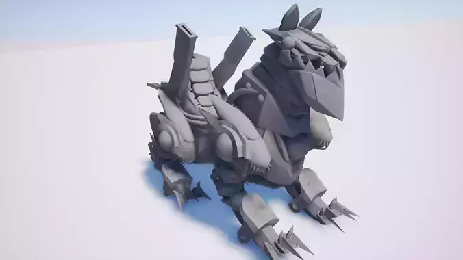 Ragnarok M armored creature