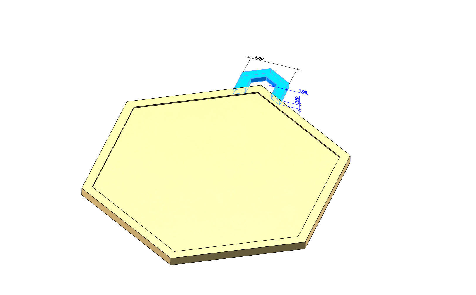 32 Hexagonal pattern pendants with a variation of meshs  3D print model_3