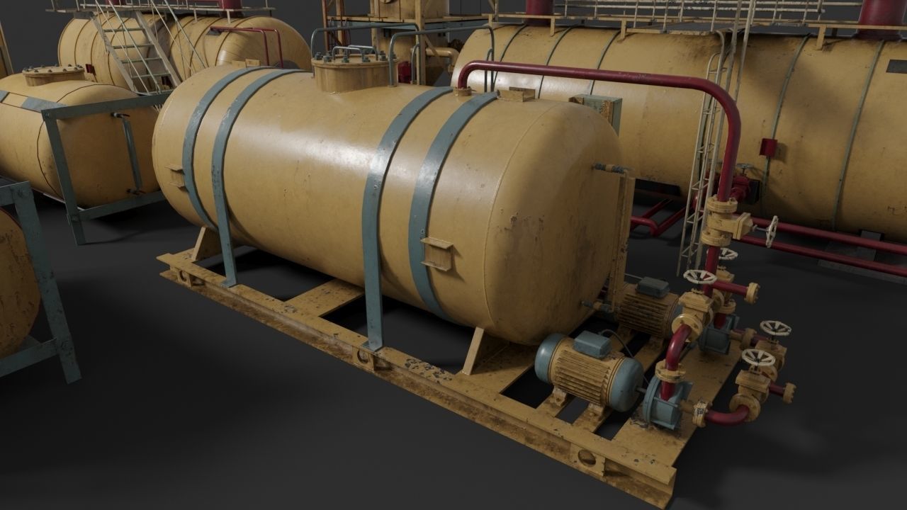 Liquid storage pack 3D model_7