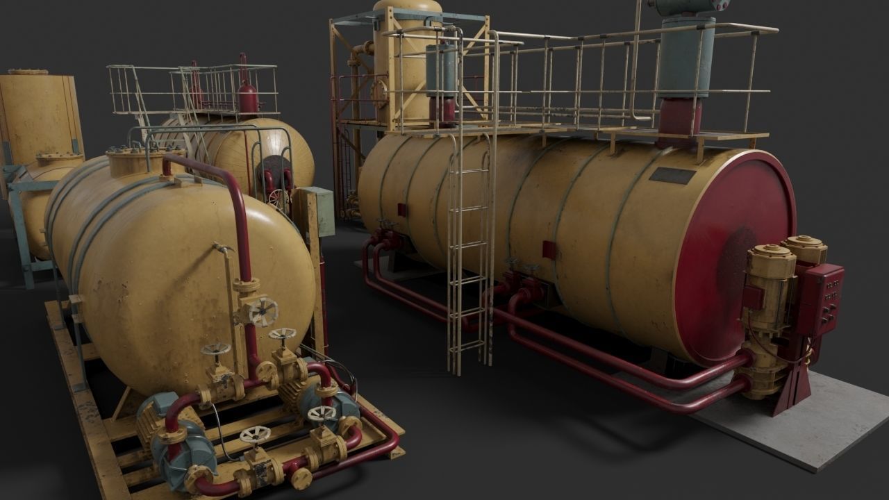 Liquid storage pack 3D model_8