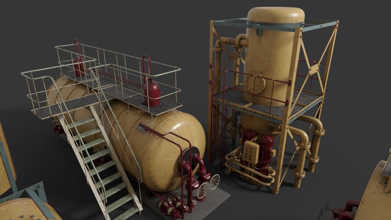 Liquid storage pack 3D model_9