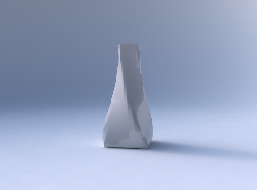 Vase twisted squeezed quadratic with uniform polygons 3D print model_4